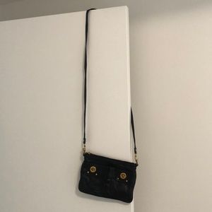 Marc by Marc Jacobs Black Leather Zipper Clutch